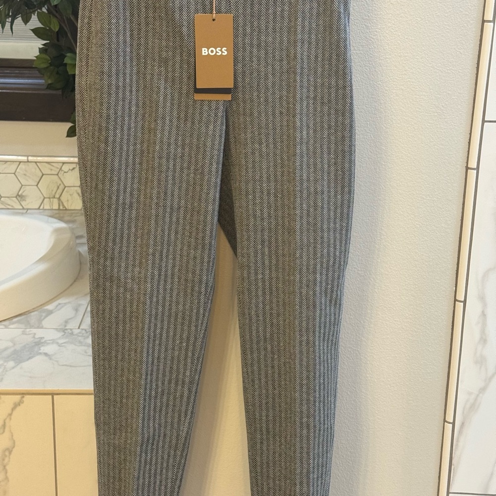 Boss Classic Gray Pinstripe Suit - Picture 4 of 10
